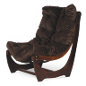 Кресло "Барелли" венге с подушкой Dark Braun арт.14010DB